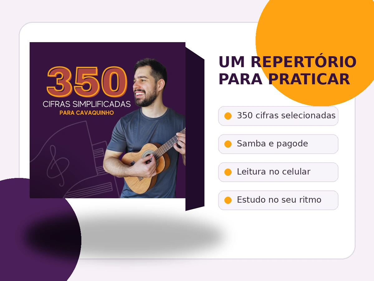apostila 350 cifras simplificadas para cavaquinho em formato digital