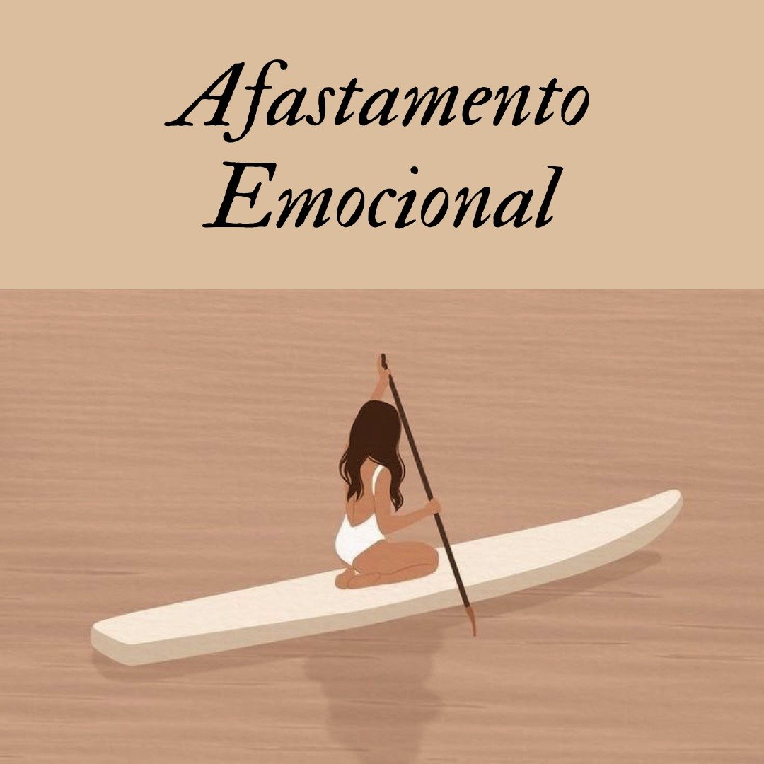 Afastamento Emocional Livro Oficial no tablet
