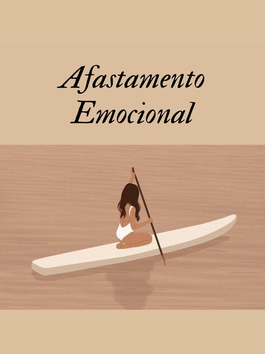 Afastamento Emocional Livro Oficial capa do livro