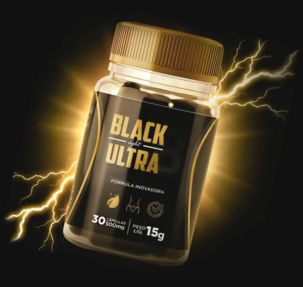 Black Ultra suplemento alimentar em cápsulas