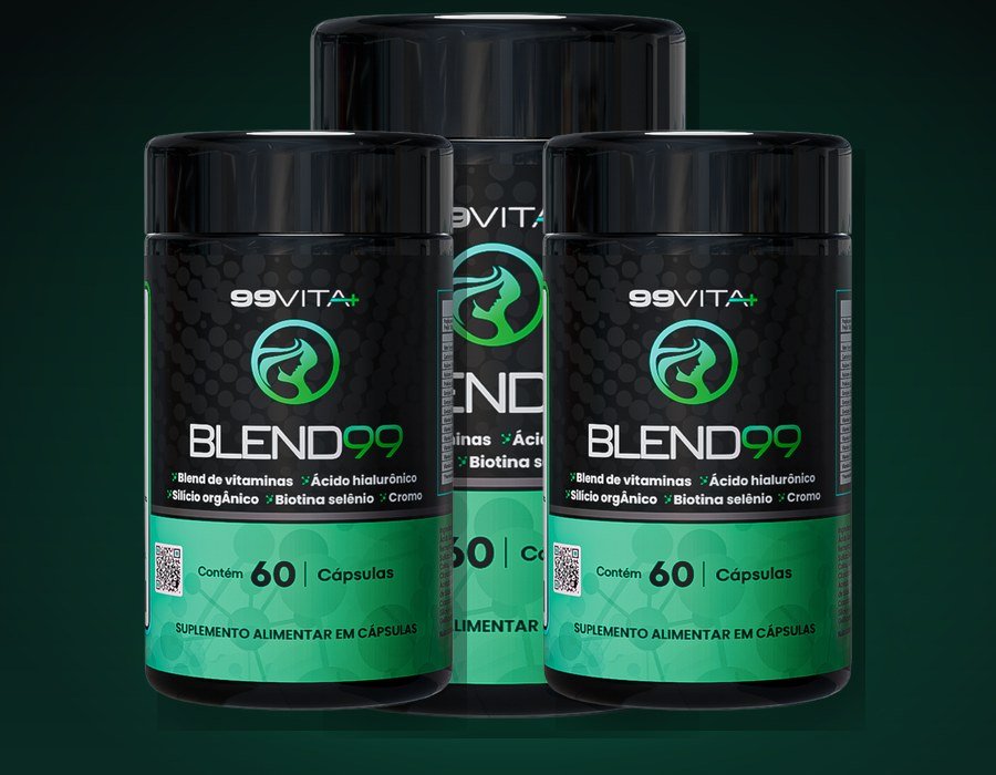 Kit 3x de Blend99 suplemento alimentar