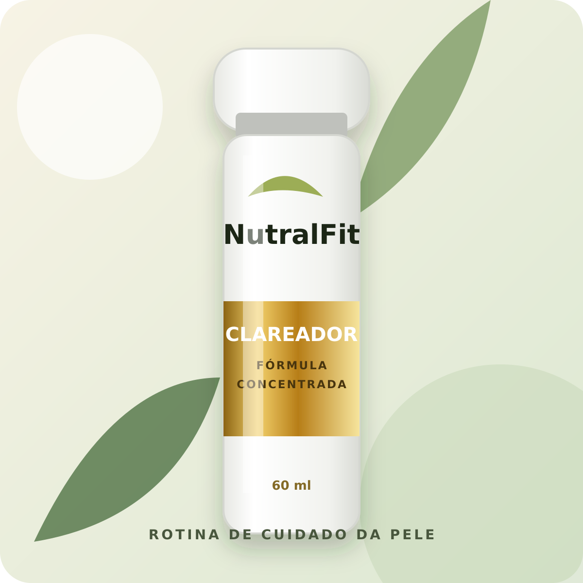 Frasco do Clareador NutralFit em destaque