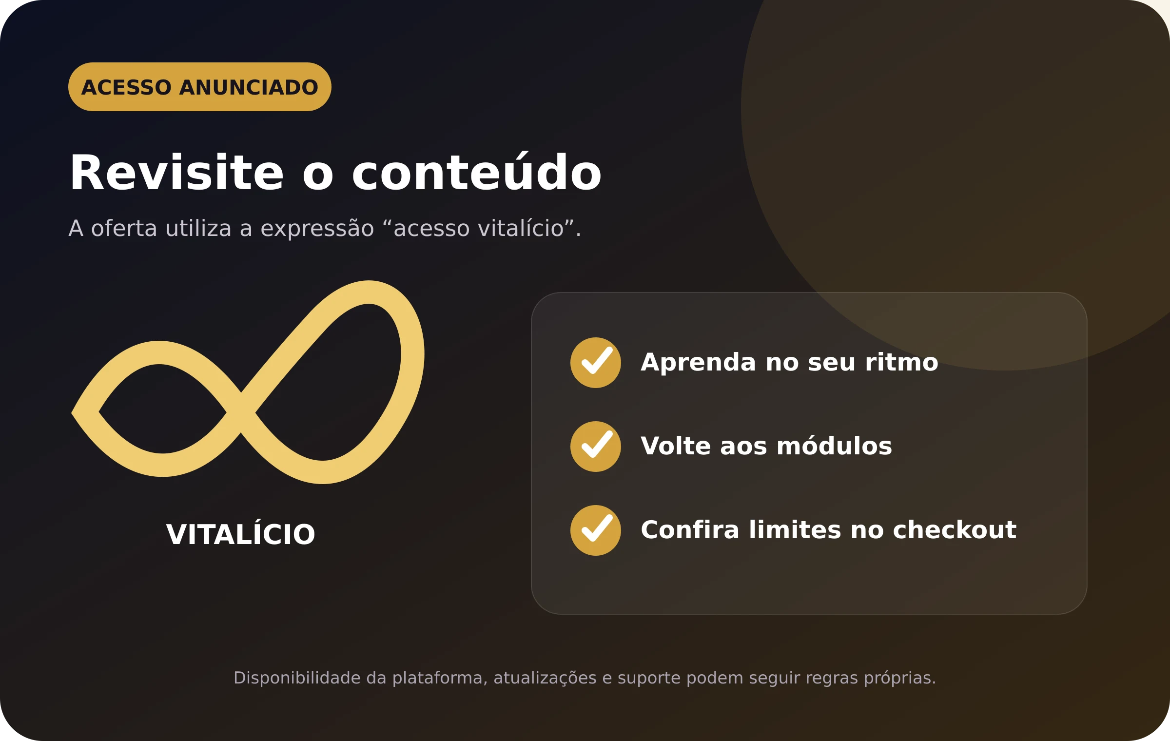 O Código de Deus Acesso Vitalício com possibilidade de revisitar o conteúdo