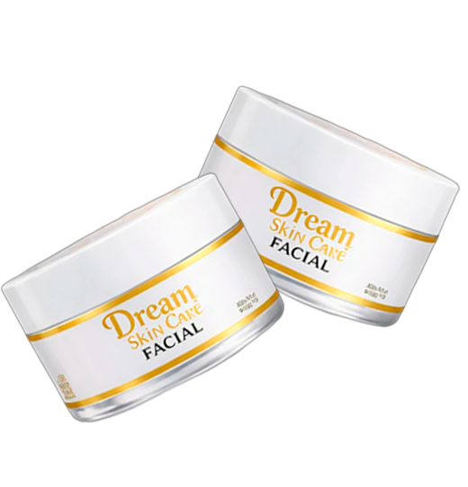 Dream Skin Care creme facial em dois potes