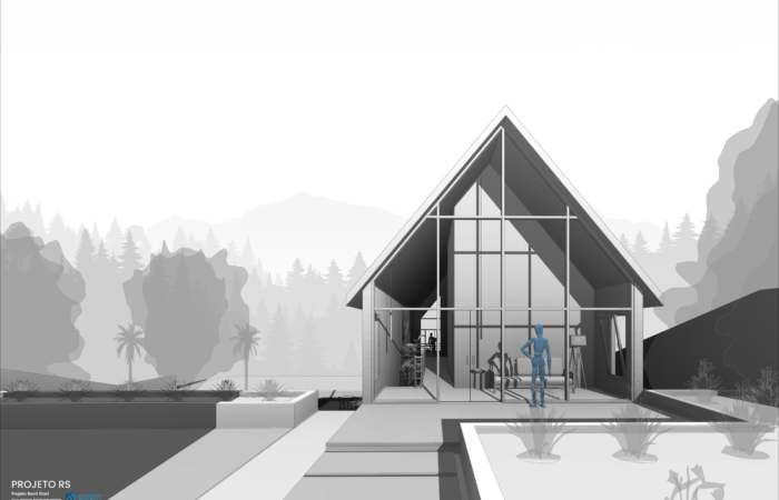 Formação em Revit Arquitetura com apresentação gráfica de projeto