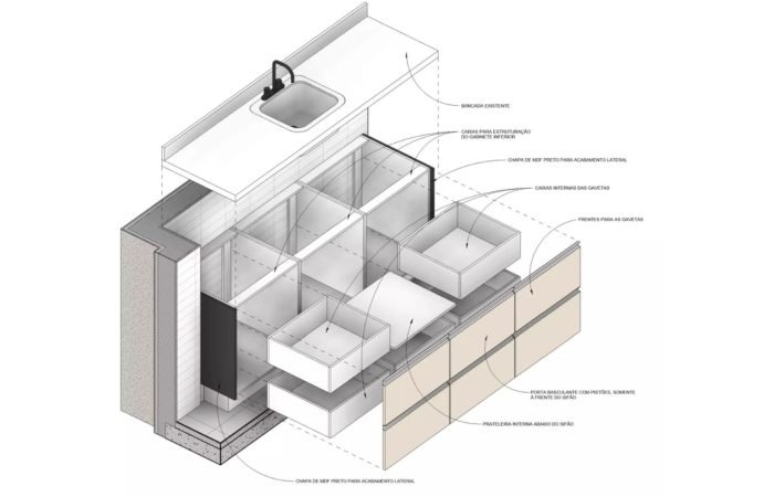 Formação em Revit Arquitetura com família de móveis planejados