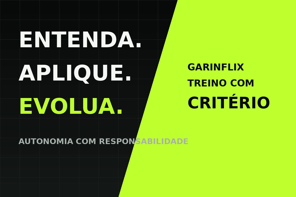 Garinflix autonomia para entender, aplicar e evoluir