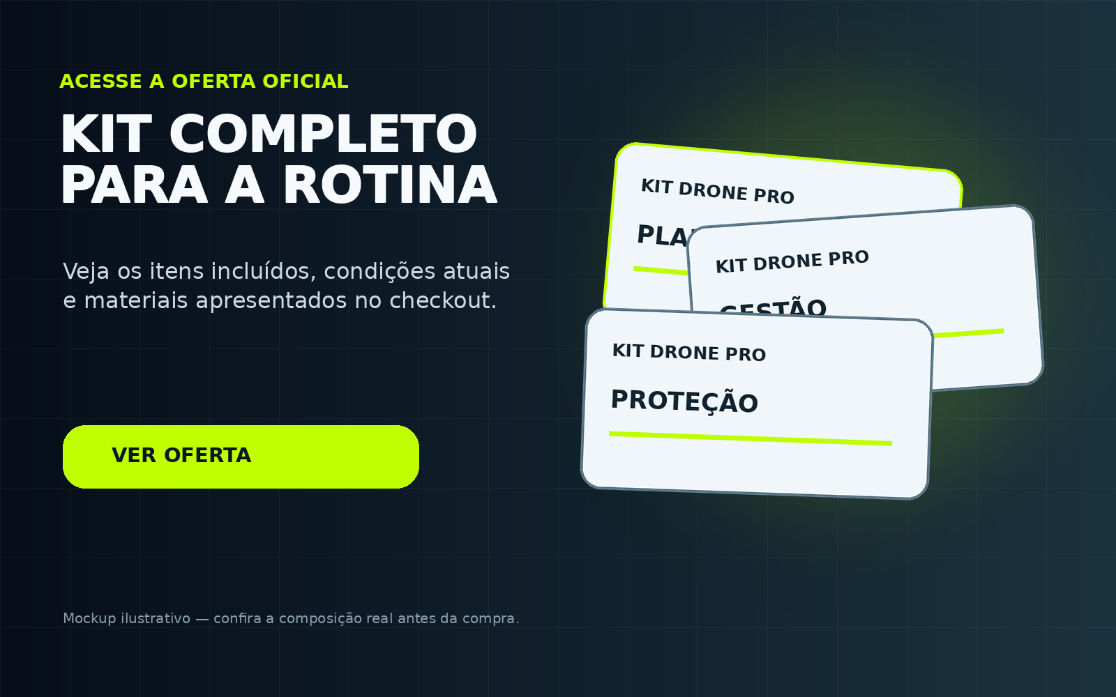 Kit Drone Pro oferta oficial para pilotos de drone