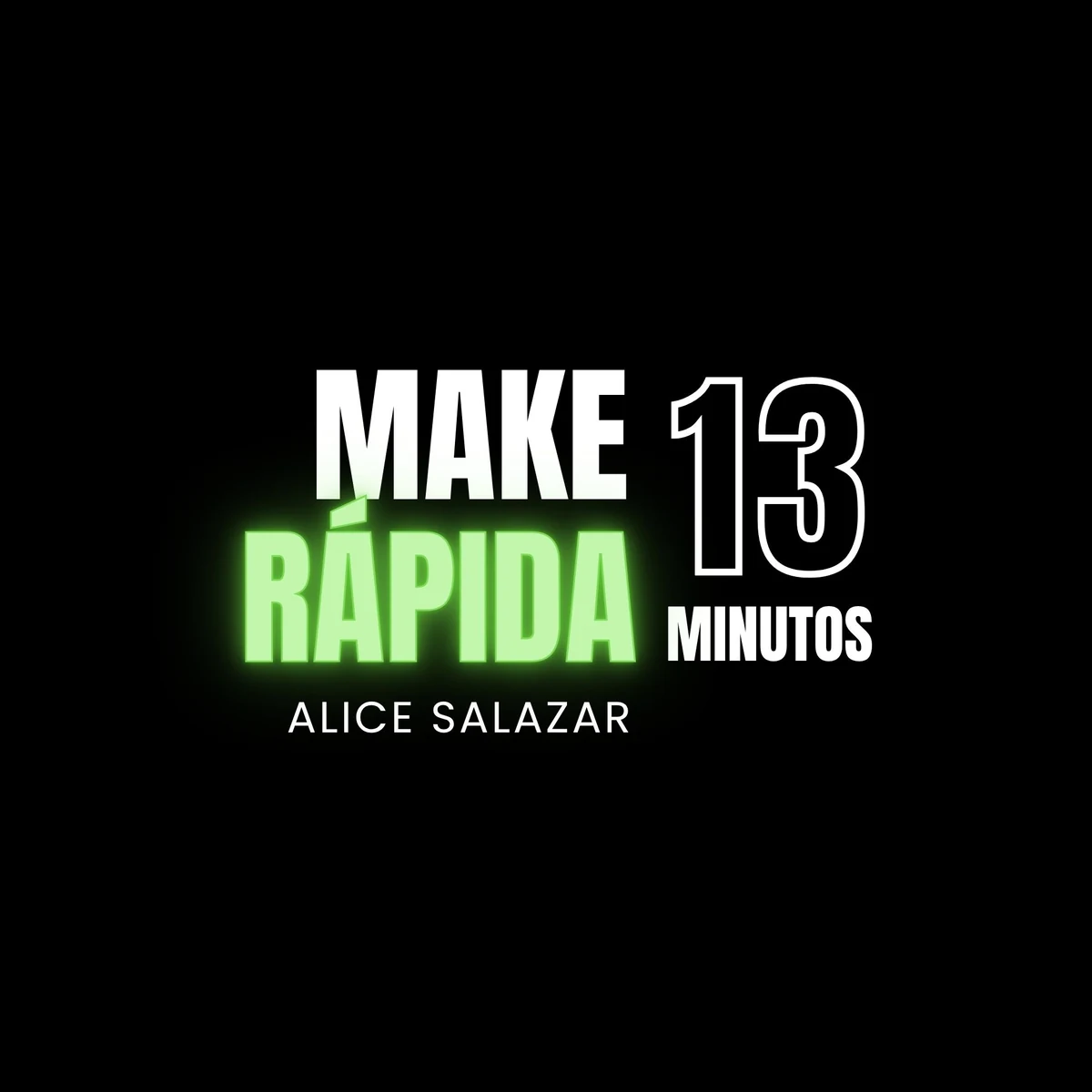 Capa do curso Make Rápida em 13 Minutos