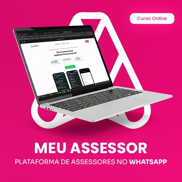 Capa do curso Meu Assessor plataforma de assessores no WhatsApp