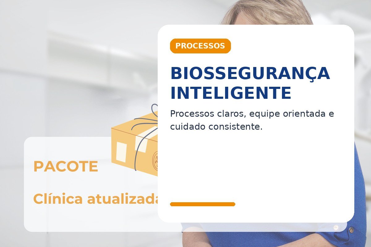 Pacote Clínica Atualizada RDC 1002 com biossegurança inteligente
