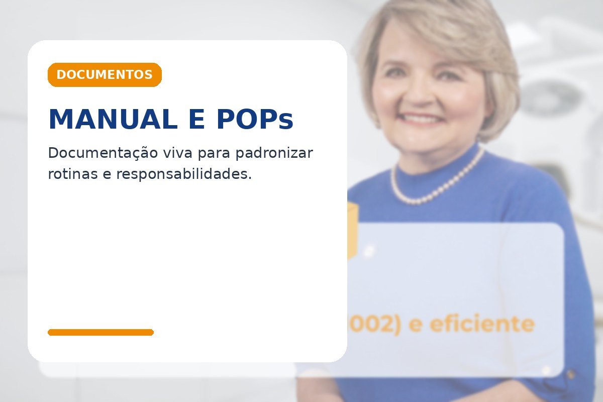 Pacote Clínica Atualizada RDC 1002 com Manual de Boas Práticas e POPs