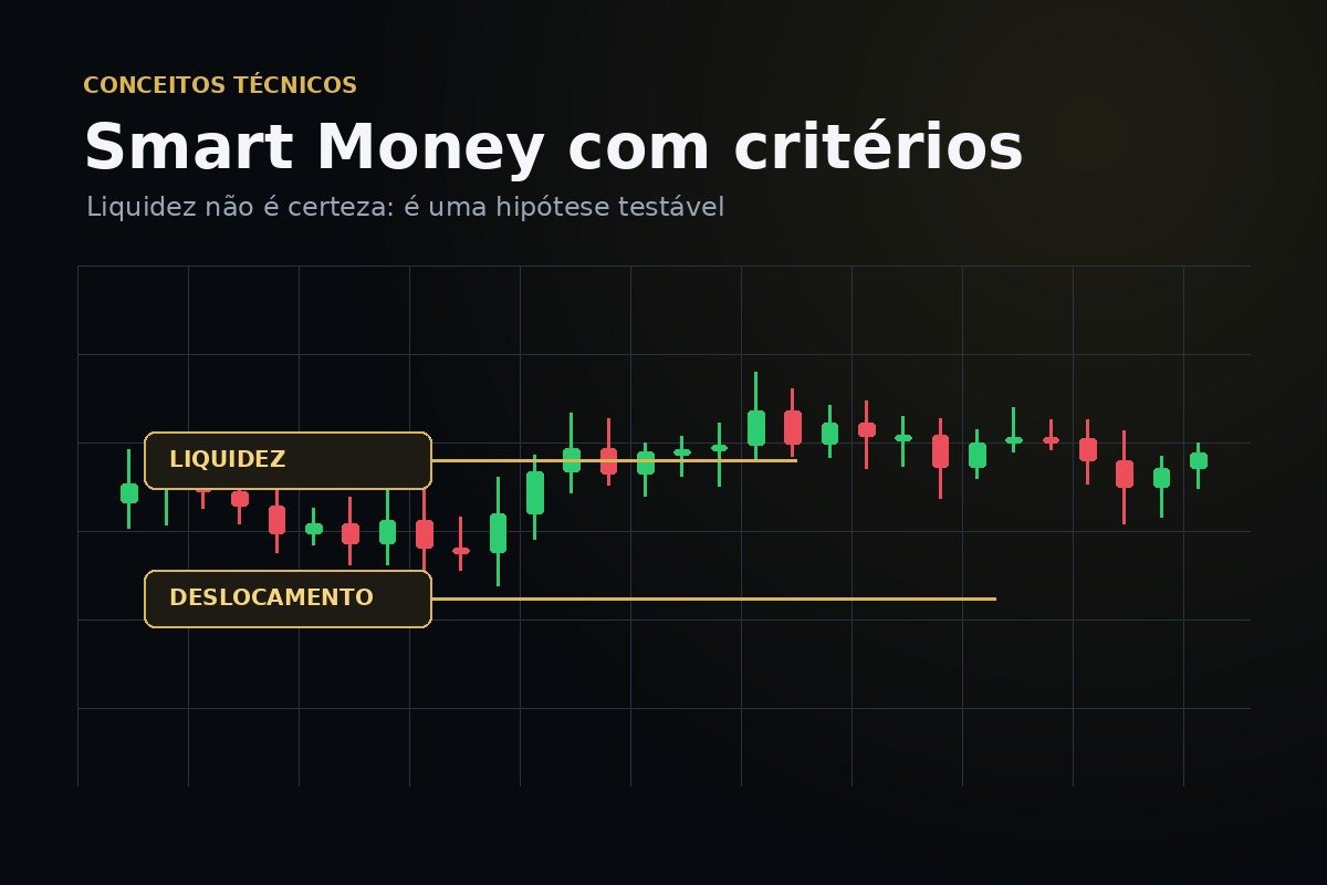 PMT Practice Method of Trading com conceitos de Smart Money