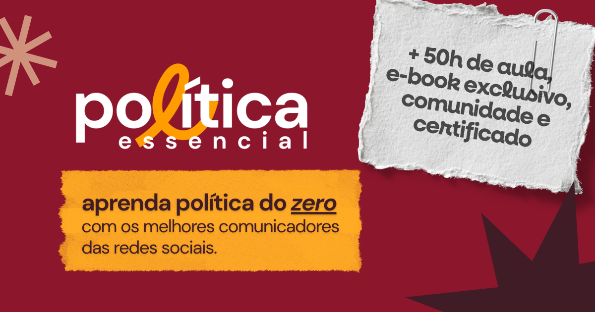 Política Essencial curso online para aprender política do zero