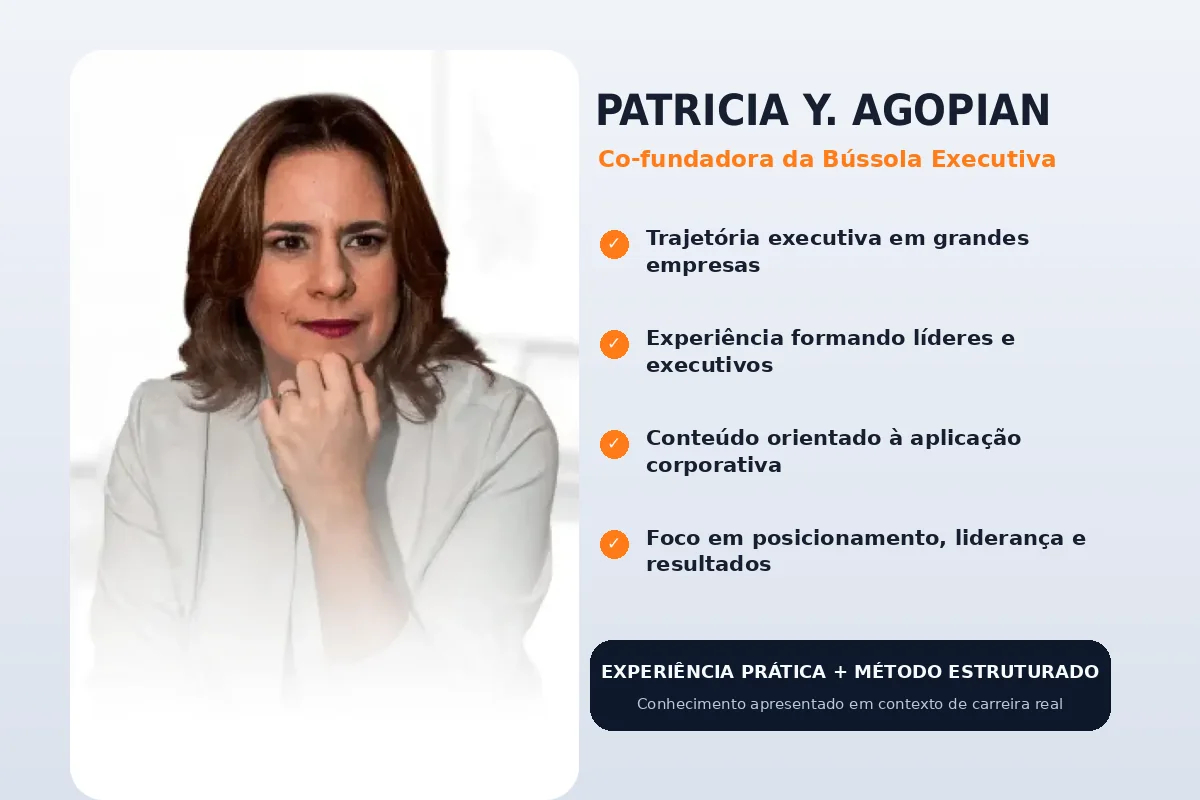 Patricia Y. Agopian da Pós-Graduação Bússola Executiva
