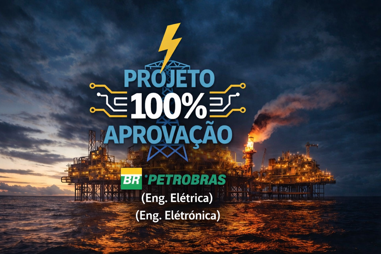 Projeto 100% Aprovação Petrobras para Engenharia Elétrica e Eletrônica