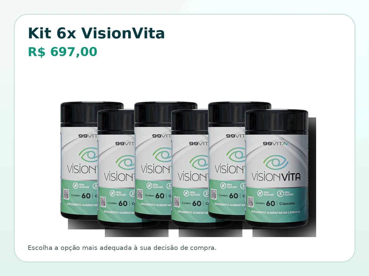 Kit 6x VisionVita preço R$ 697